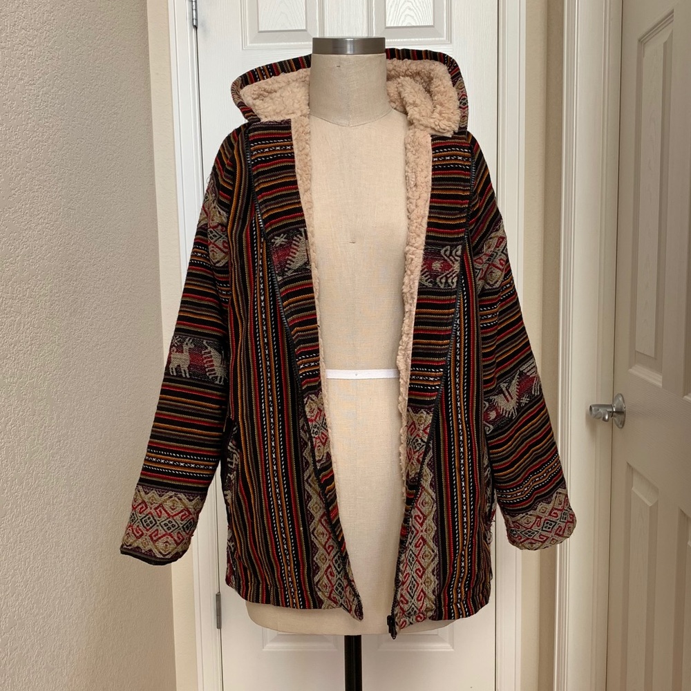 Cusco-Peru Alpaca Coat